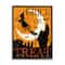 Stupell Industries Trick or Treat Halloween Witch Framed Giclée Wall Art